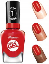 Sally Hansen Miracle Gel Nail Polish, 402 Red Between The Lines, 0.50 fl oz - A1 Great Deals - Sally Hansen - 074170462630