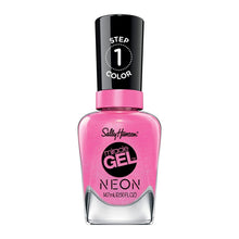 Sally Hansen Miracle Gel x Neon Collection Nail Polish, 876 Floresc Pink, 0.50 fl oz - A1 Great Deals - Sally Hansen - 3616302484874