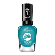 Sally Hansen Miracle Gel x Neon Collection Nail Polish, 885 Sea - riously Cool, 0.50 fl oz - A1 Great Deals - Sally Hansen - 3616303915230