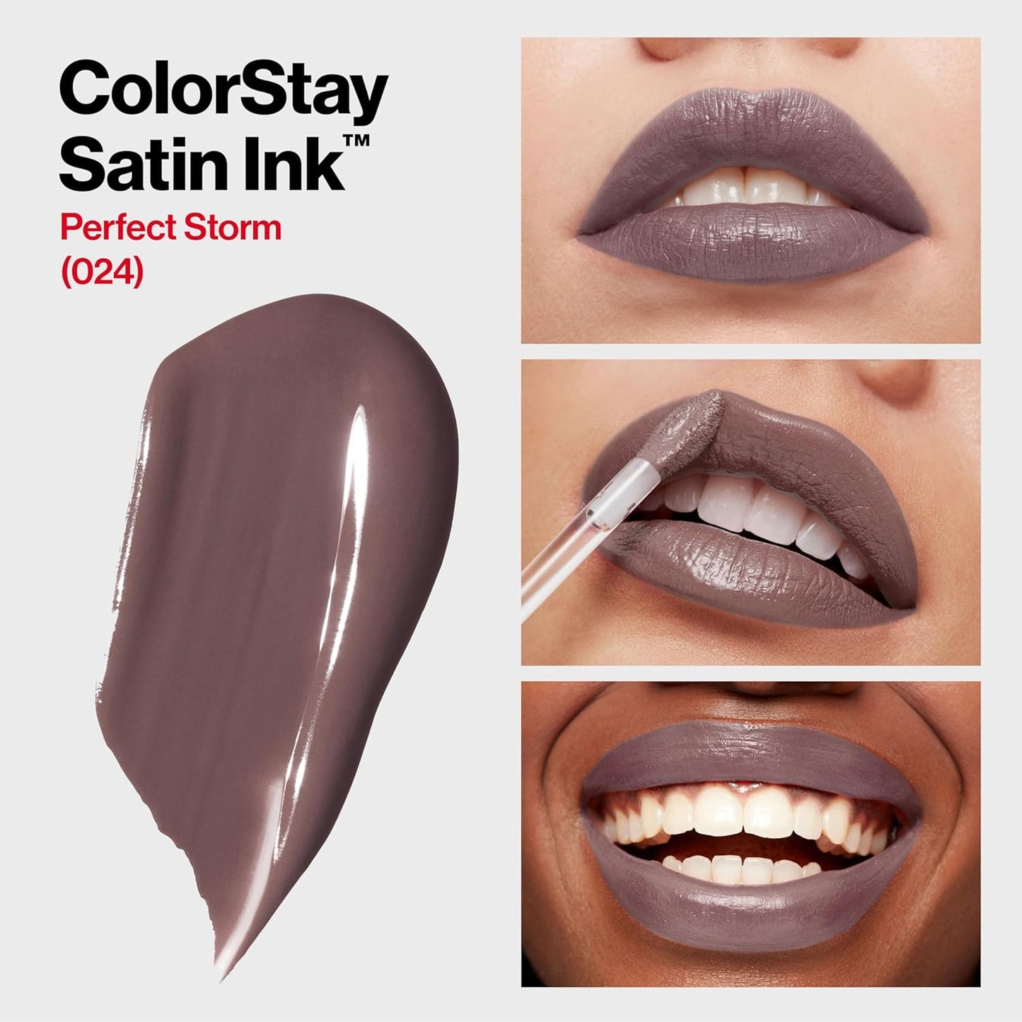 Revlon ColorStay Satin Ink Liquid Lipstick, 024 Perfect Storm