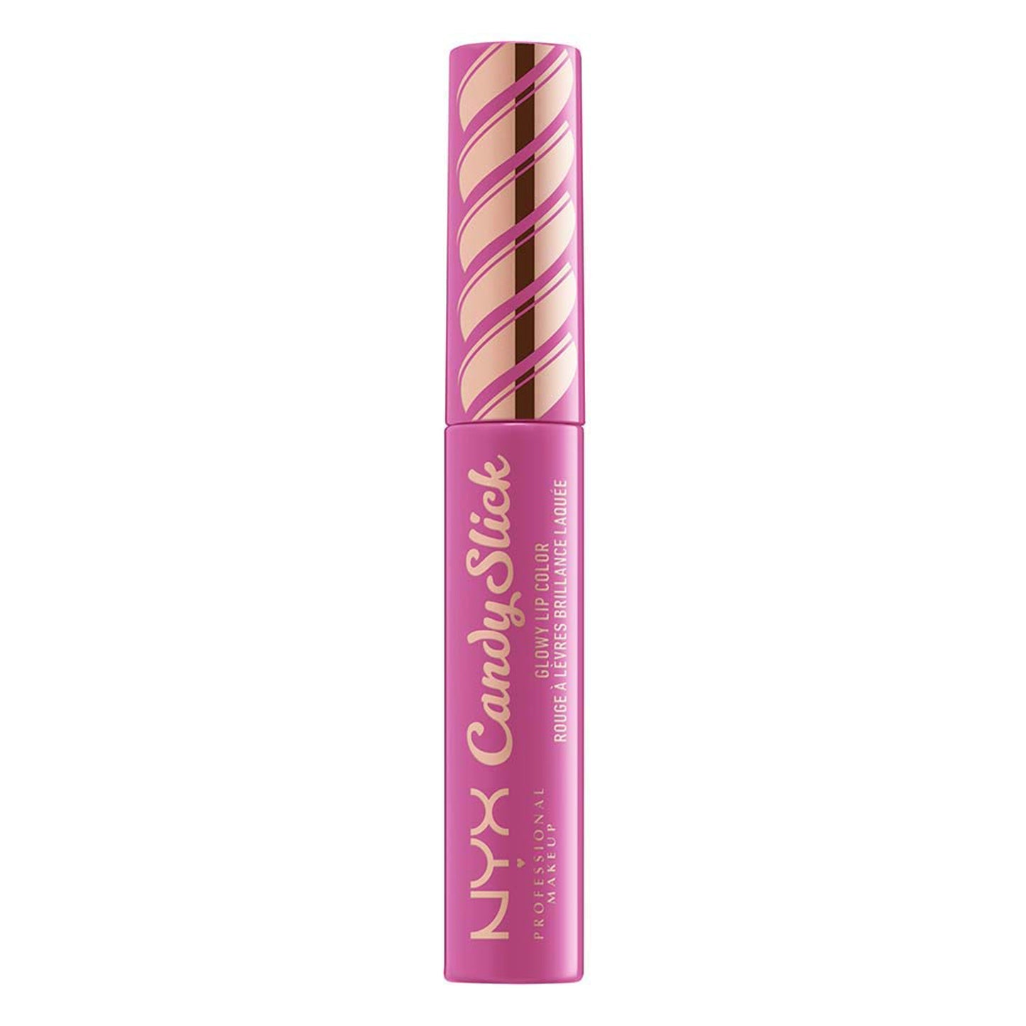 NYX Professional Makeup Candy Slick Glowy Lip Color, 06 Birthday Sprinkles