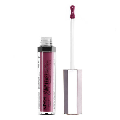 NYX Cosmetics Slip Tease Full Color Lip Lacquer, 06 Strawberry Whip