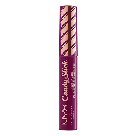 NYX Professional Makeup Candy Slick Glowy Lip Color, 07 Grape Expectations