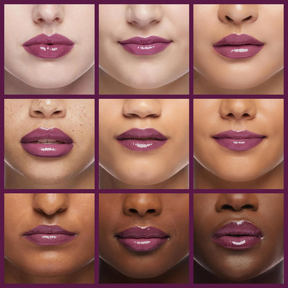 NYX Professional Makeup Candy Slick Glowy Lip Color, 07 Grape Expectations