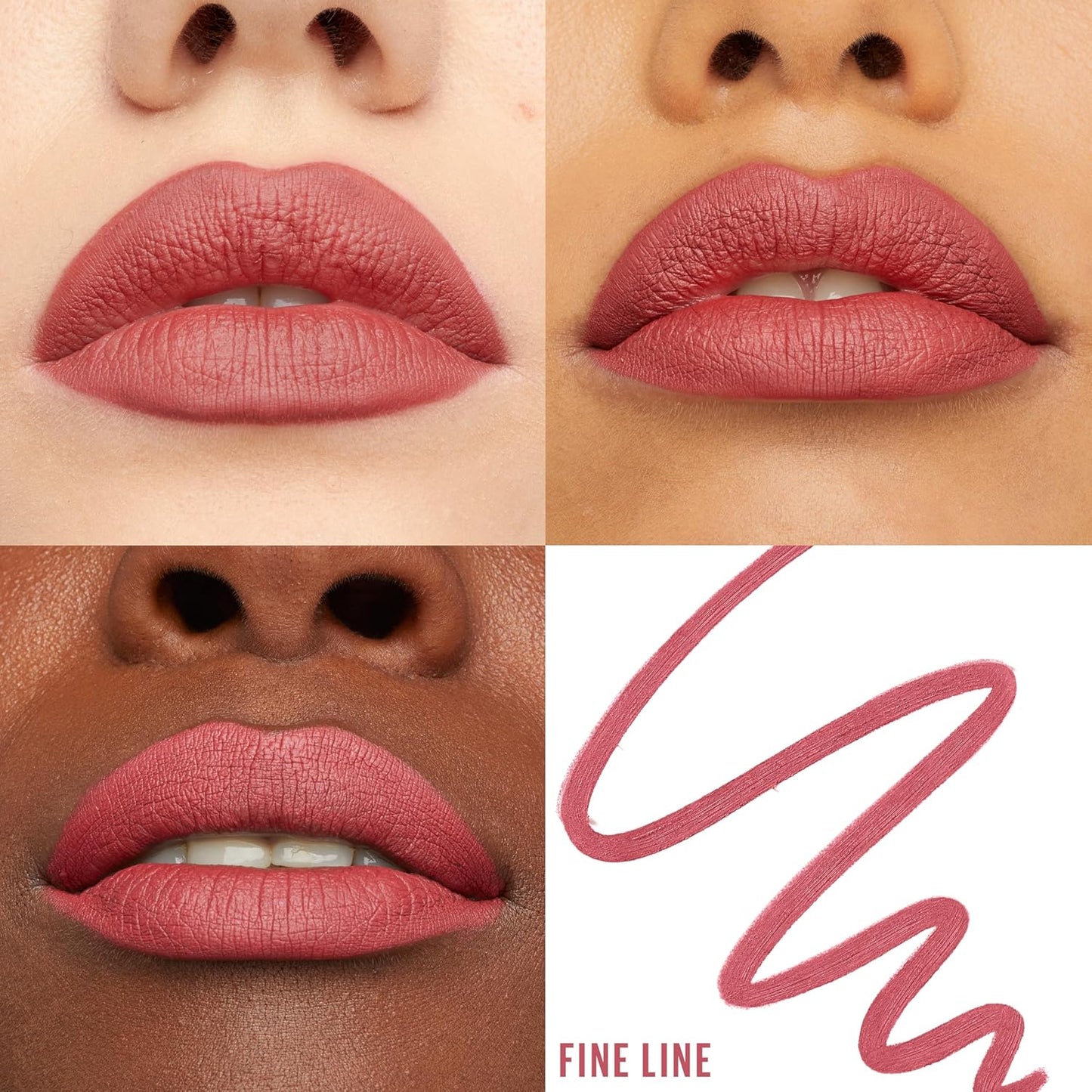 Maybelline Lifter Liner Lip Liner Pencil with Hyaluronic Acid, 08 Fine Line