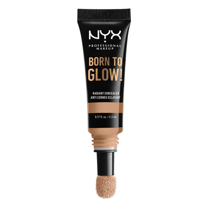 NYX Professional Makeup Born to Glow Radiant Concealer, 09 Medium Olive