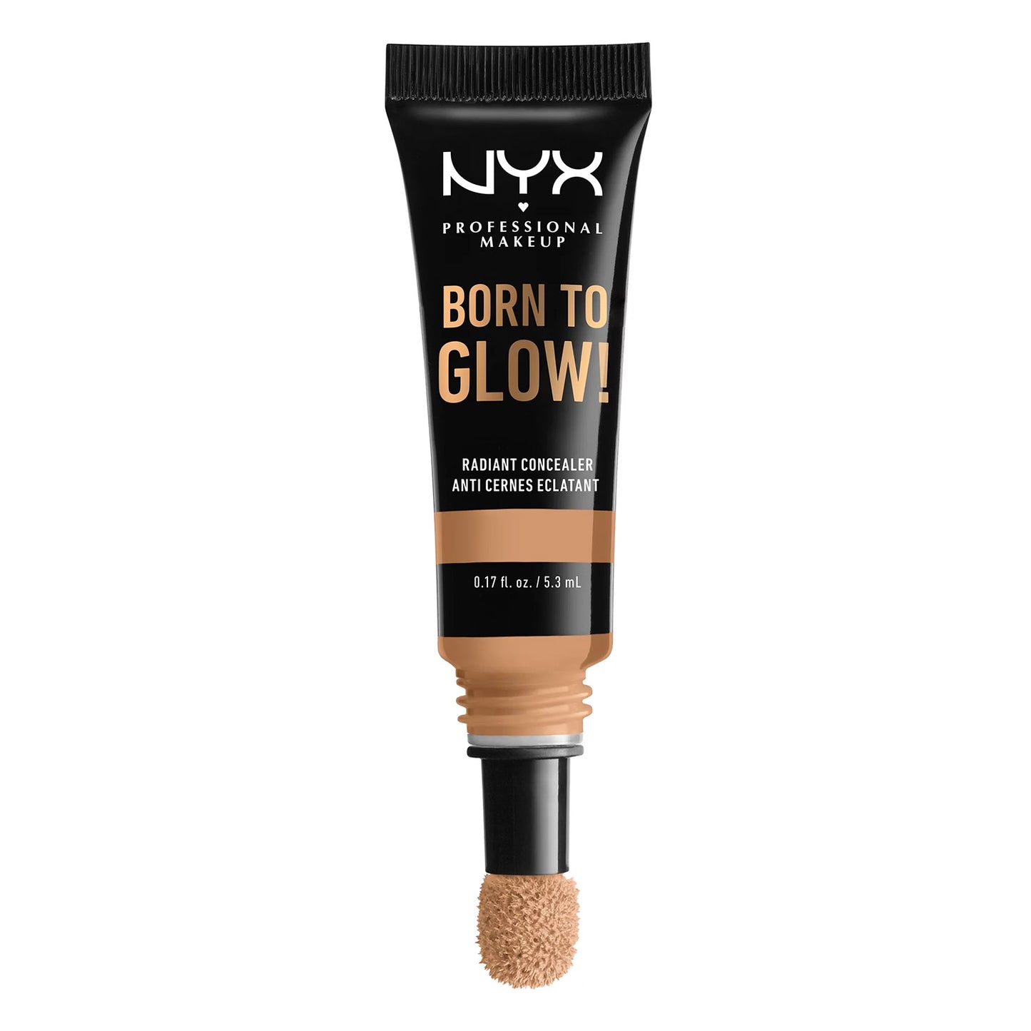 NYX Professional Makeup Born to Glow Radiant Concealer, 10.3 Natural Buff