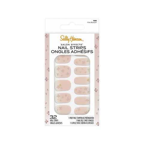 Sally Hansen Salon Effects Nail Polish Strips, 1045 Pink Blossom