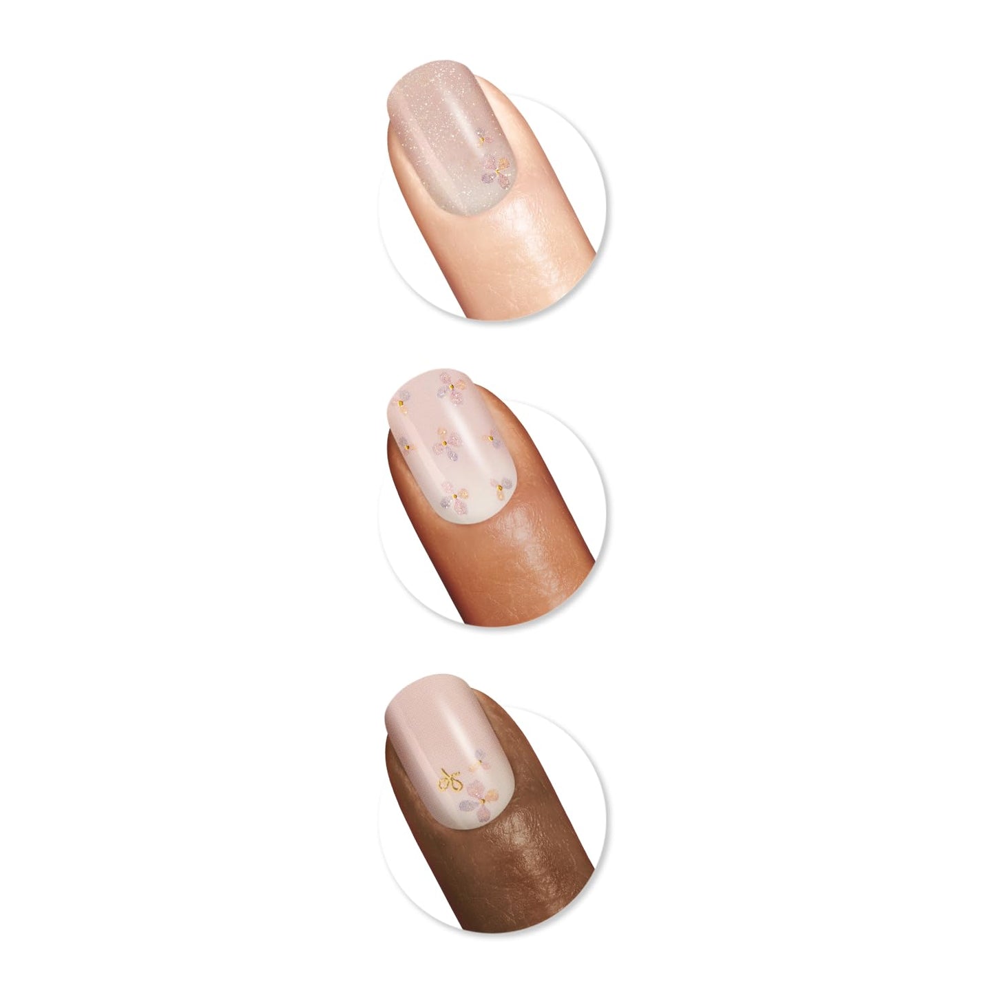 Sally Hansen Salon Effects Nail Polish Strips, 1045 Pink Blossom