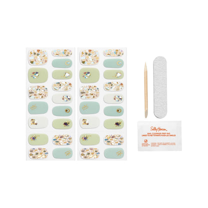 Sally Hansen Salon Effects Nail Polish Strips, 1055 Sage In Stone