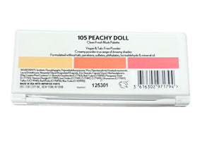 COVERGIRL Clean Fresh Blush Palette, 105 Peachy Doll