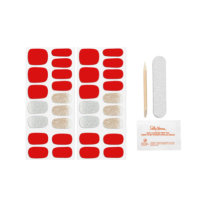 Sally Hansen Salon Effects Nail Polish Strips, 1065 A-List Ruby