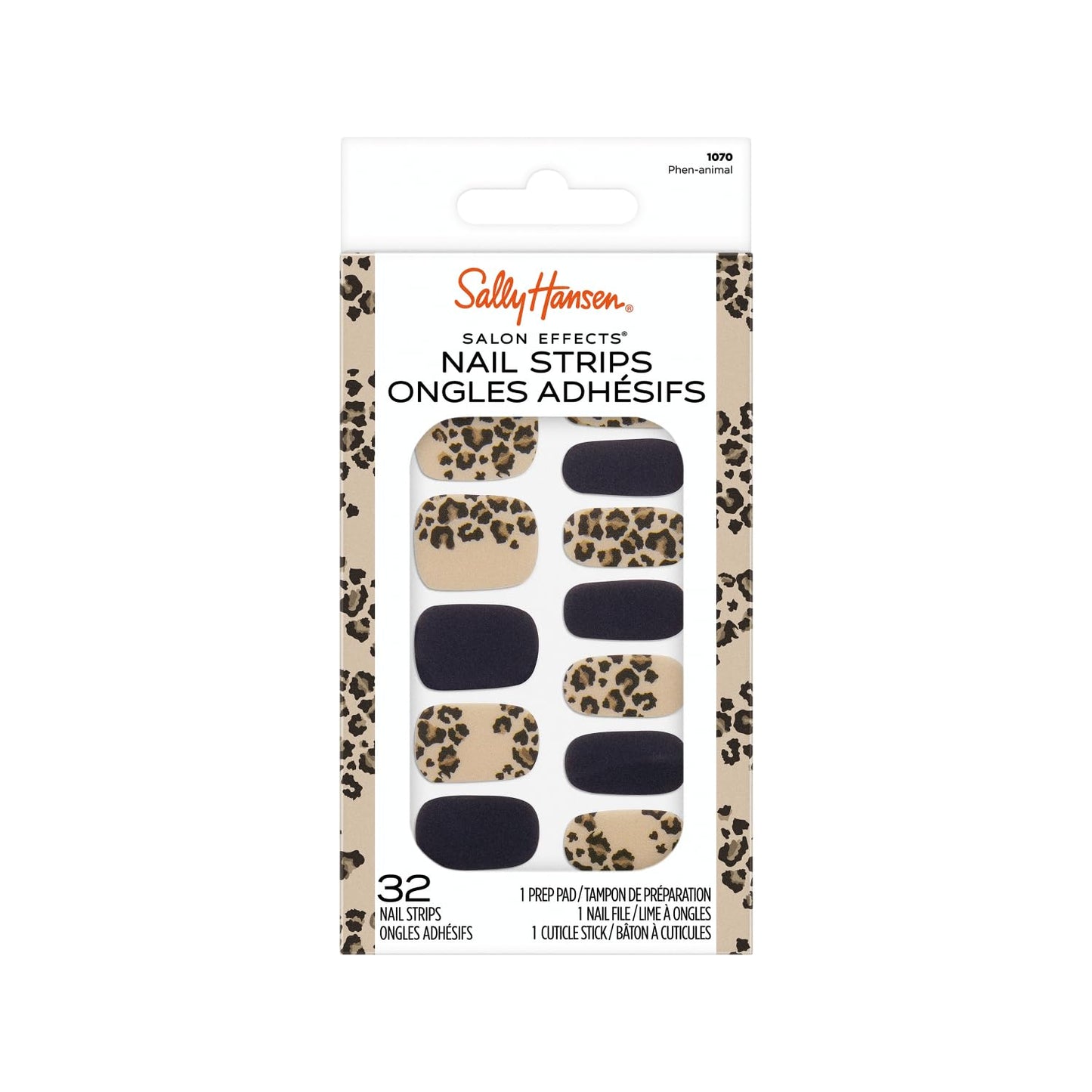 Sally Hansen Salon Effects Nail Polish Strips, 1070 Phen-animal