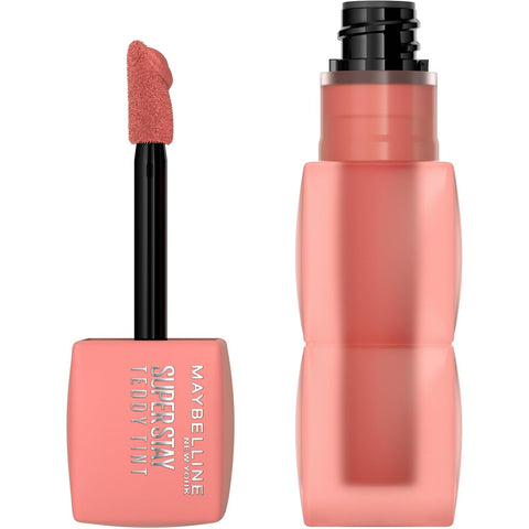 Maybelline Super Stay Teddy Tint Long Lasting Matte Lip Stain, 10 Current Mood