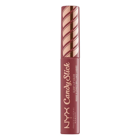 NYX Professional Makeup Candy Slick Glowy Lip Color, 10 S'more Please