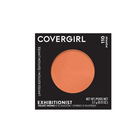 CoverGirl Exhibitionist Velvet Mono Eye Shadow, 110 Poppin