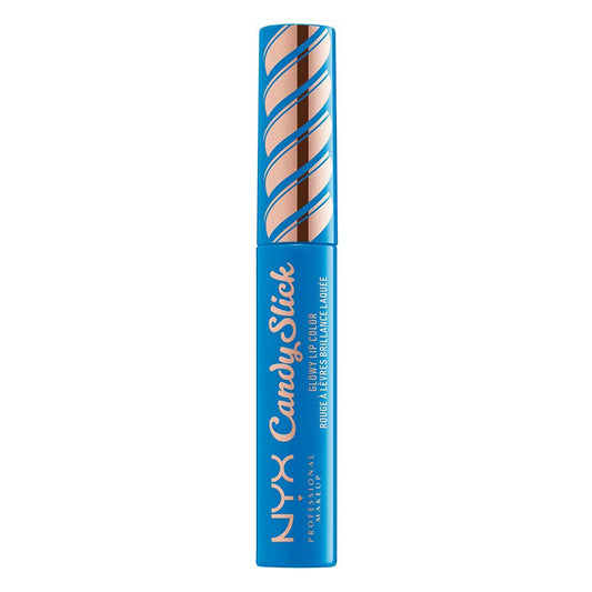 NYX Professional Makeup Candy Slick Glowy Lip Color, 12 Extra Mints