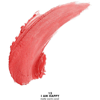 MILANI Bold Color Statement Matte Lipstick, 13 I Am Happy