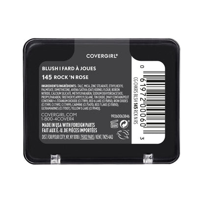 CoverGirl Cheekers Blendable Powder Blush, 145 Rock N Rose