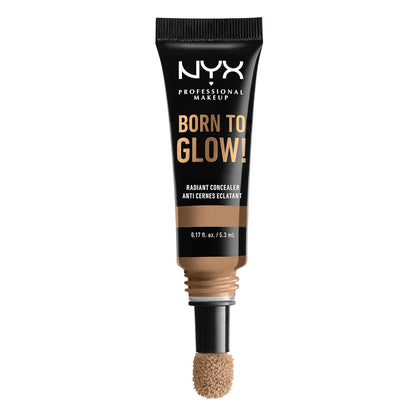 NYX Professional Makeup Born to Glow Radiant Concealer, 15 Caramel