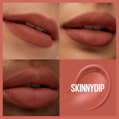 Maybelline Super Stay Teddy Tint Long Lasting Matte Lip Stain, 15 Skinnydip