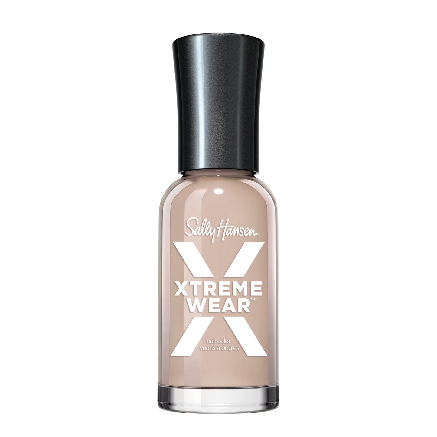 Sally Hansen Hard as Nails Xtreme Wear Nail Polish, 166 Nifty Nude