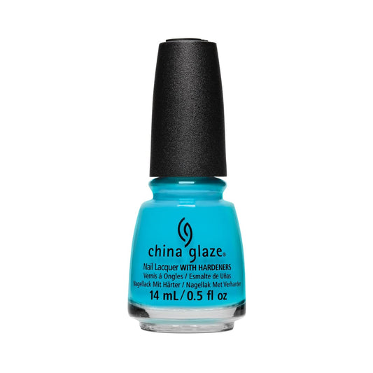 China Glaze Nail Lacquer with Hardeners, 1721 Cuba Diving