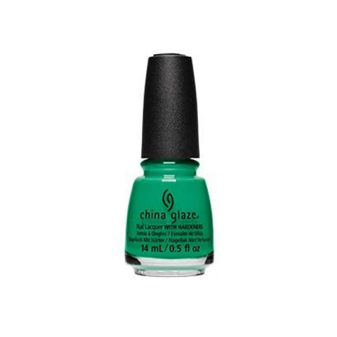China Glaze Nail Lacquer with Hardeners, 1724 Head to Moji-Toes