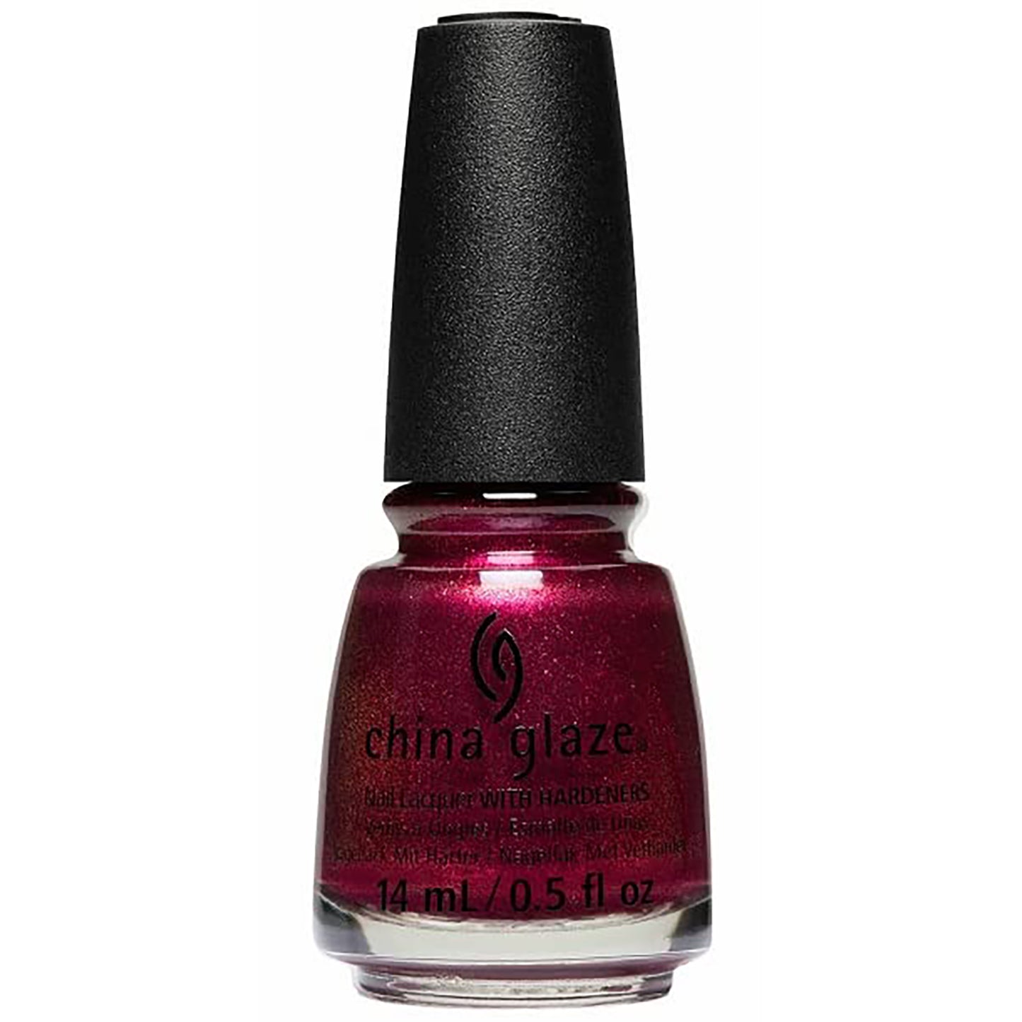 China Glaze Nail Lacquer with Hardeners, 1768 Ruby Riches