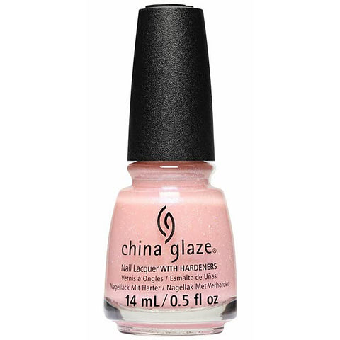 China Glaze Nail Lacquer with Hardeners, 1769 Glistening Pearls