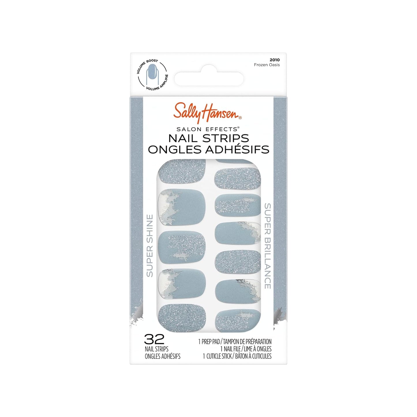 Sally Hansen Salon Effects Nail Polish Strips, 2010 Frozen Oasis