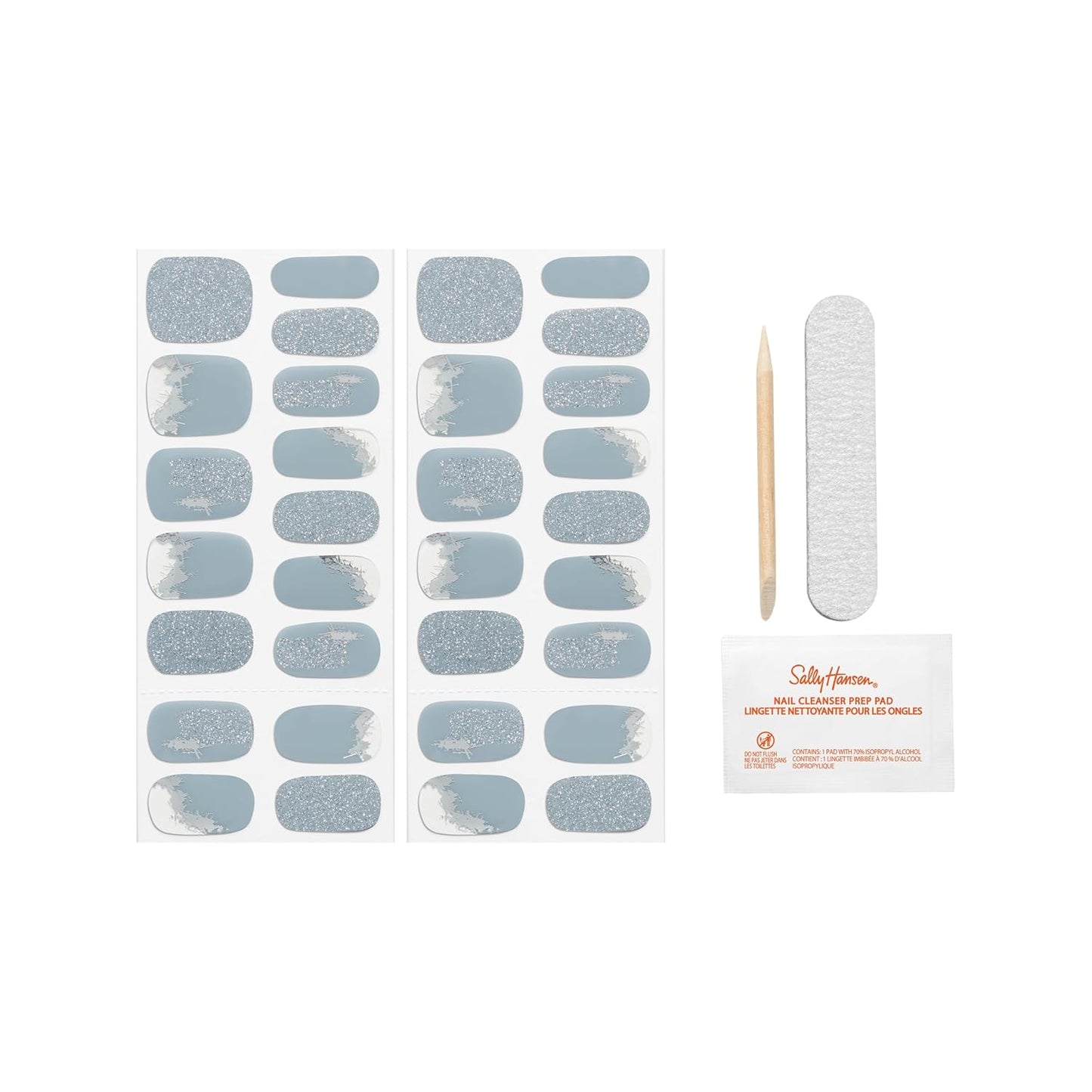 Sally Hansen Salon Effects Nail Polish Strips, 2010 Frozen Oasis