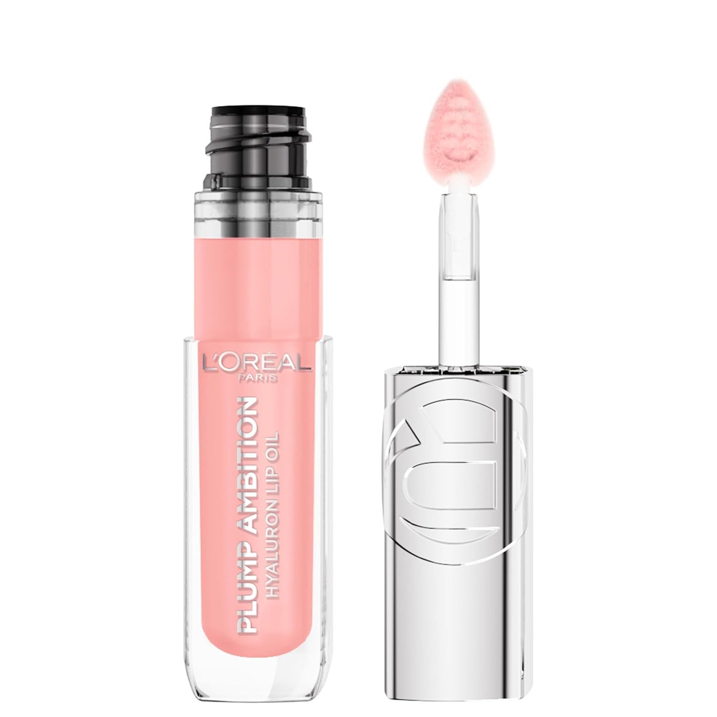 L'Oreal Paris Plump Ambition Hyaluron Lip Oil, 201 Milky Nu