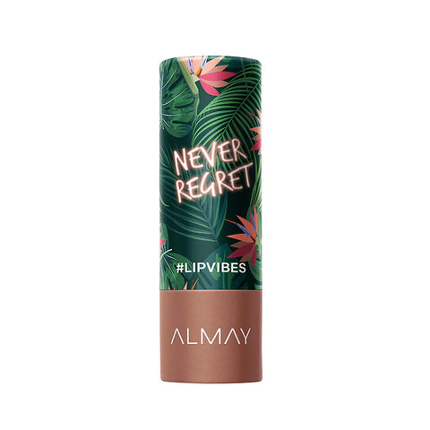 Almay Lip Vibes Matte Lipstick, 210 Never Regret, 0.14 oz