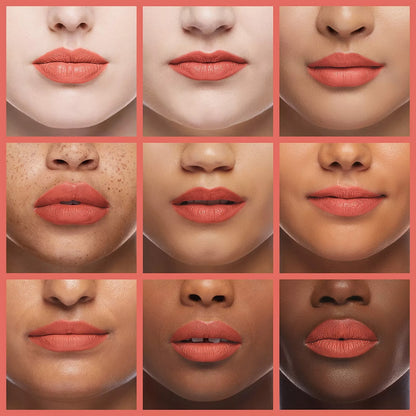 Almay Lip Vibes Creme Lipstick, 220 Live Happy, 0.14 oz