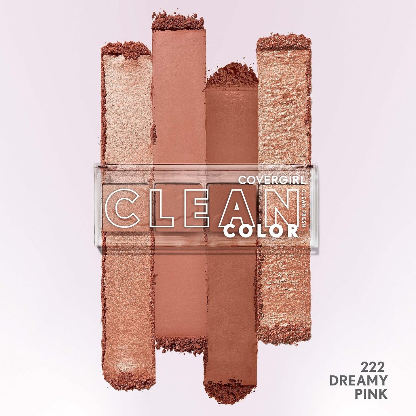 COVERGIRL Clean Fresh Clean Color Eye Shadow, 222 Dreamy Pink