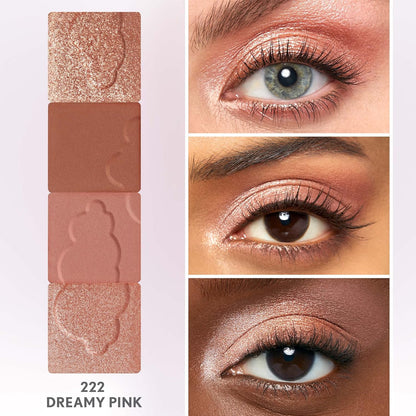 COVERGIRL Clean Fresh Clean Color Eye Shadow, 222 Dreamy Pink