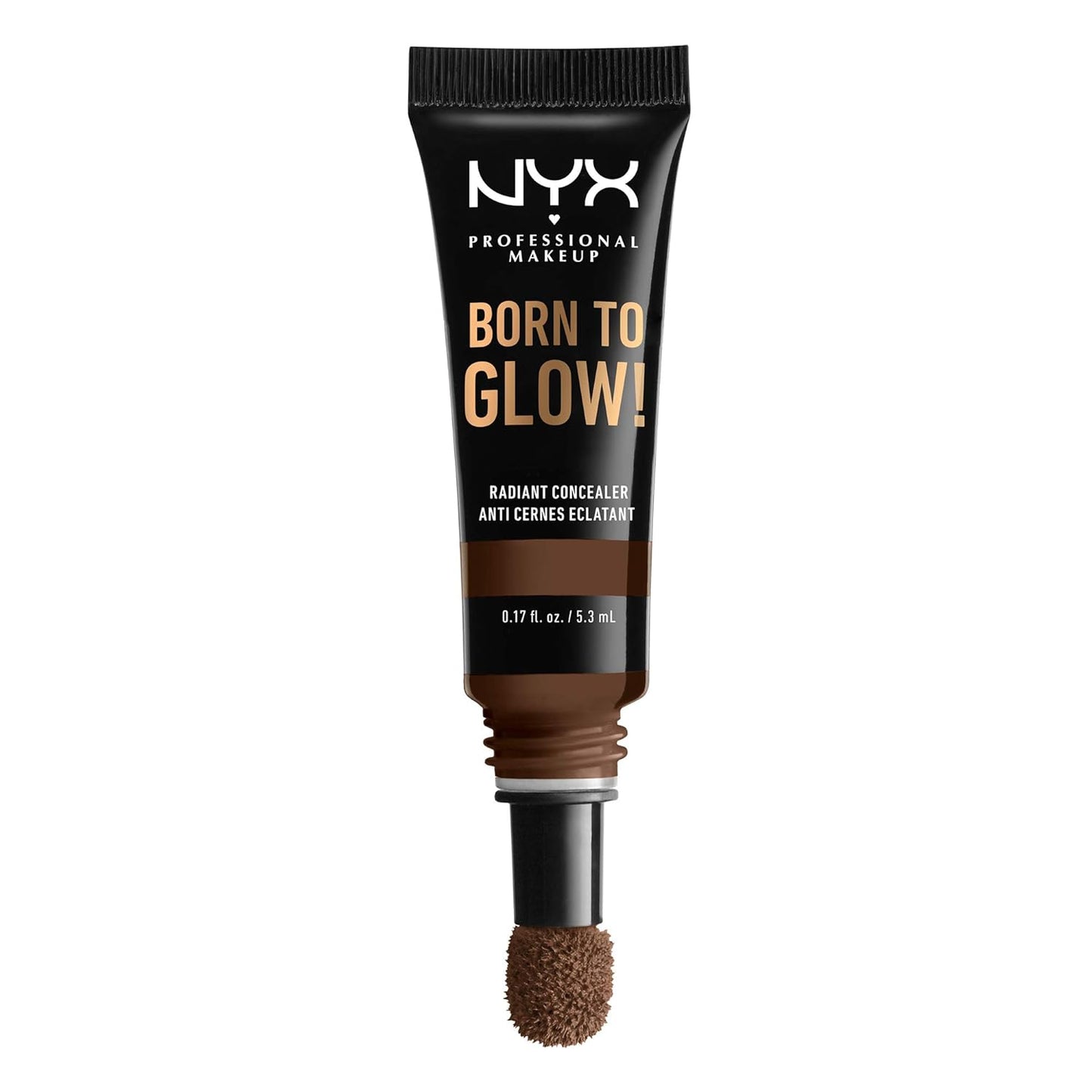 NYX Professional Makeup Born to Glow Radiant Concealer, 22 Deep
