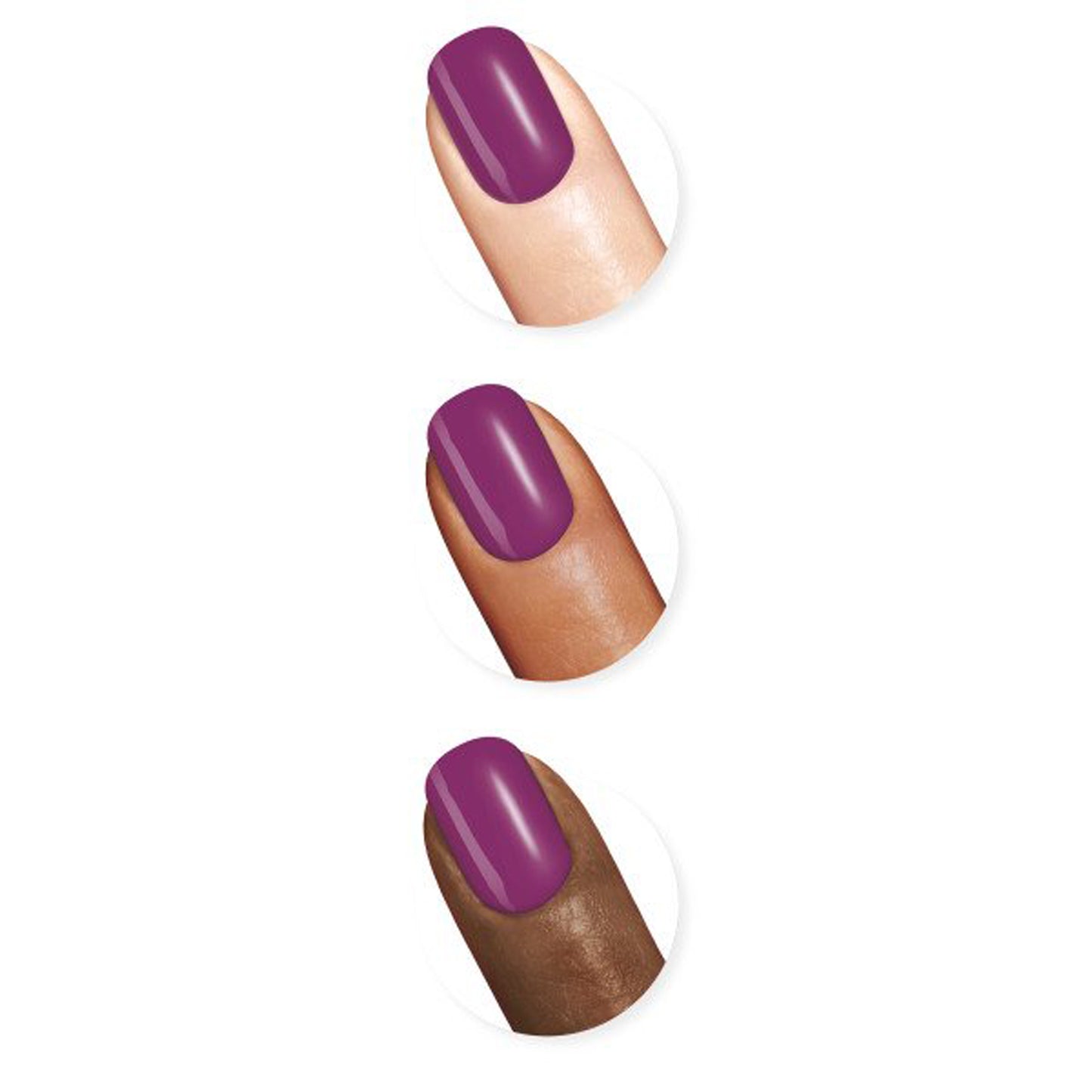 Sally Hansen Hard as Nails Xtreme Wear Nail Polish, 230 Pep-Plum