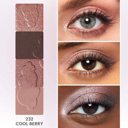 COVERGIRL Clean Fresh Clean Color Eye Shadow, CGCFES 232 Cool Berry