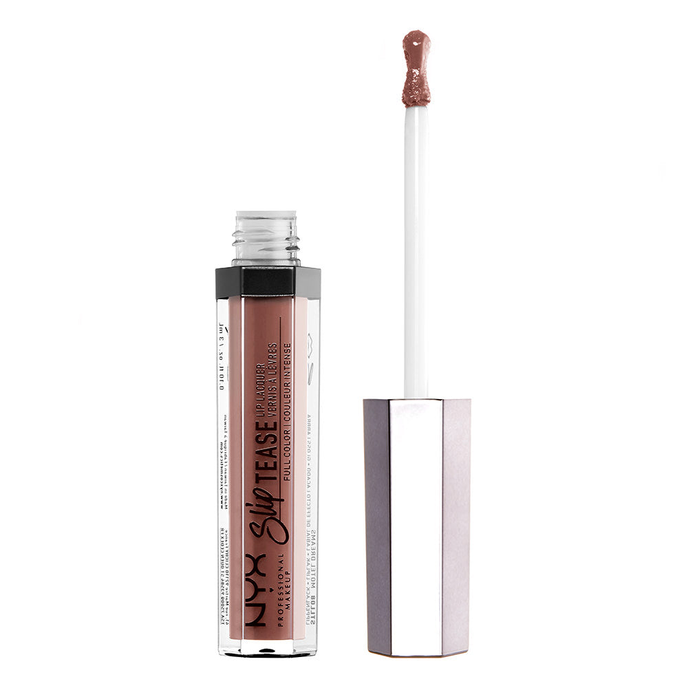 NYX Cosmetics Slip Tease Full Color Lip Lacquer, 23 Chic Appeal