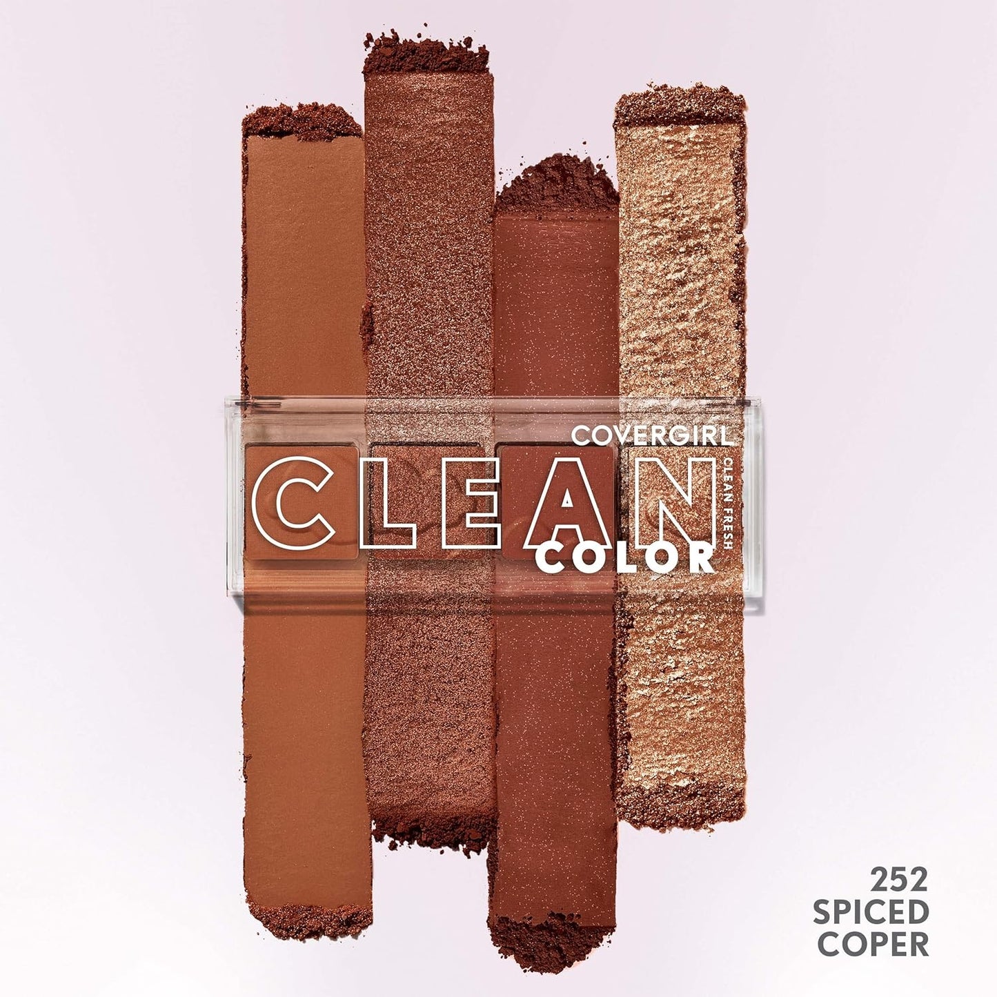 COVERGIRL Clean Fresh Clean Color Eye Shadow, 252 Spiced Copper