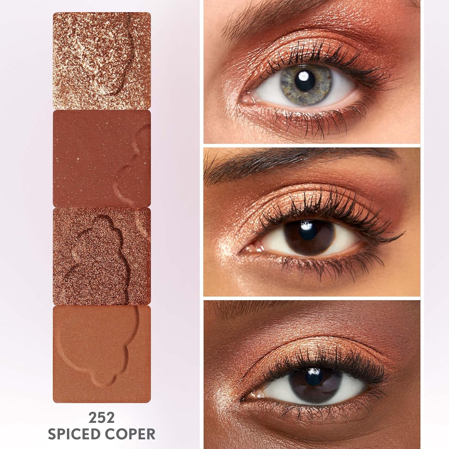 COVERGIRL Clean Fresh Clean Color Eye Shadow, 252 Spiced Copper