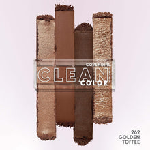 COVERGIRL Clean Fresh Clean Color Eye Shadow, 262 Golden Toffee