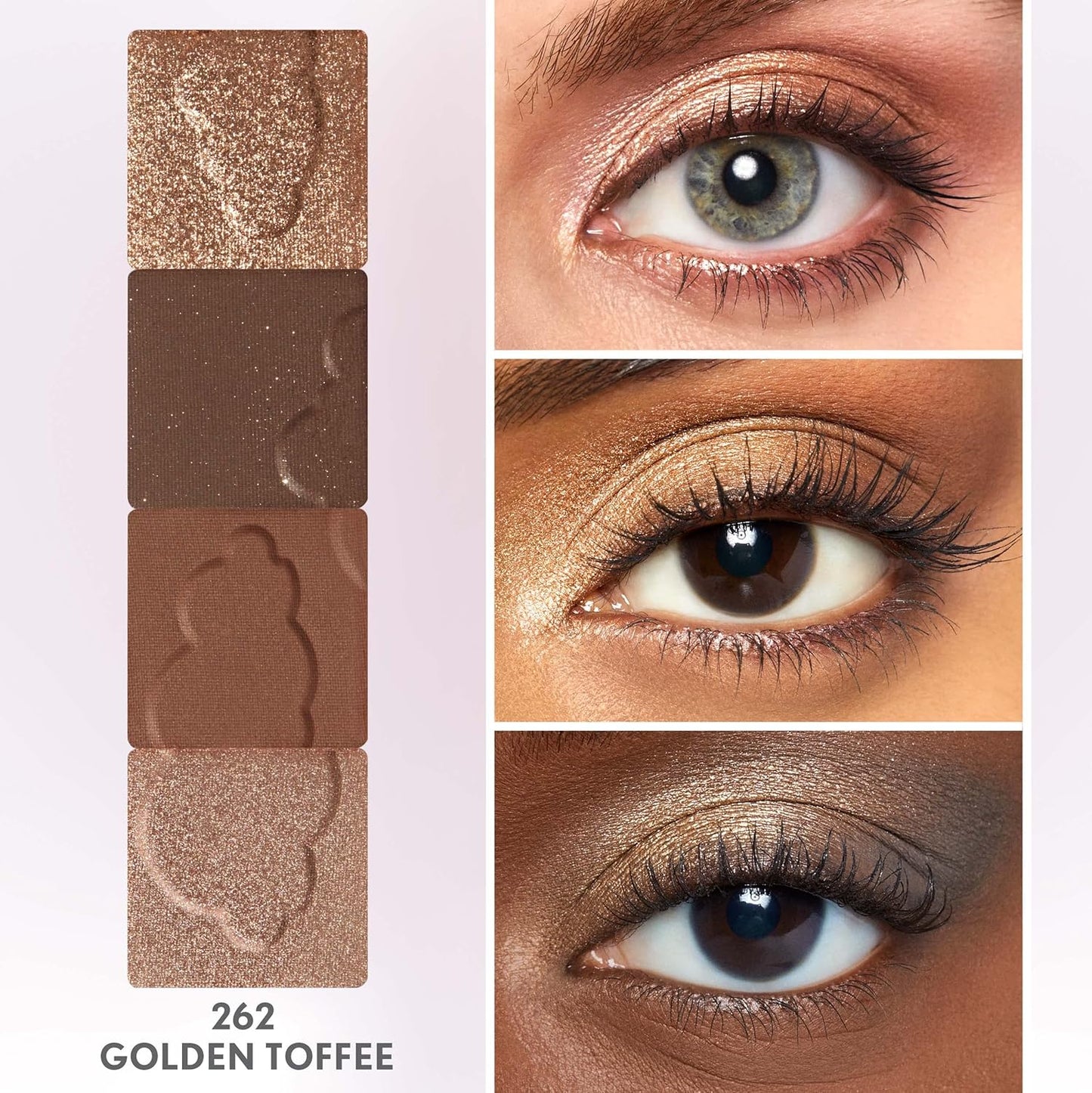 COVERGIRL Clean Fresh Clean Color Eye Shadow, 262 Golden Toffee