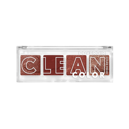 COVERGIRL Clean Fresh Clean Color Eye Shadow, 272 Candlelit Burgundy
