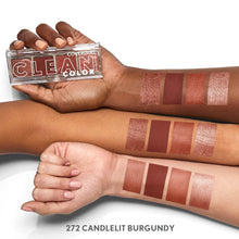 COVERGIRL Clean Fresh Clean Color Eye Shadow, 272 Candlelit Burgundy