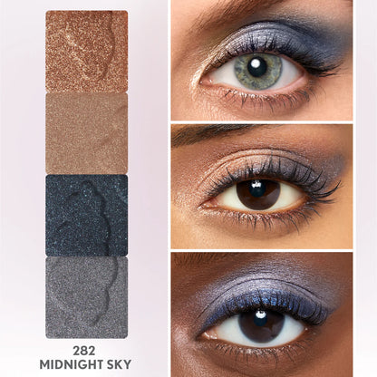 COVERGIRL Clean Fresh Clean Color Eye Shadow, 282 Midnight Sky