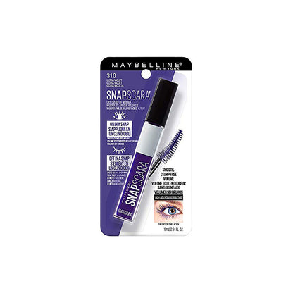 Maybelline New York Snapscara Washable Mascara, 310 Ultra Violet