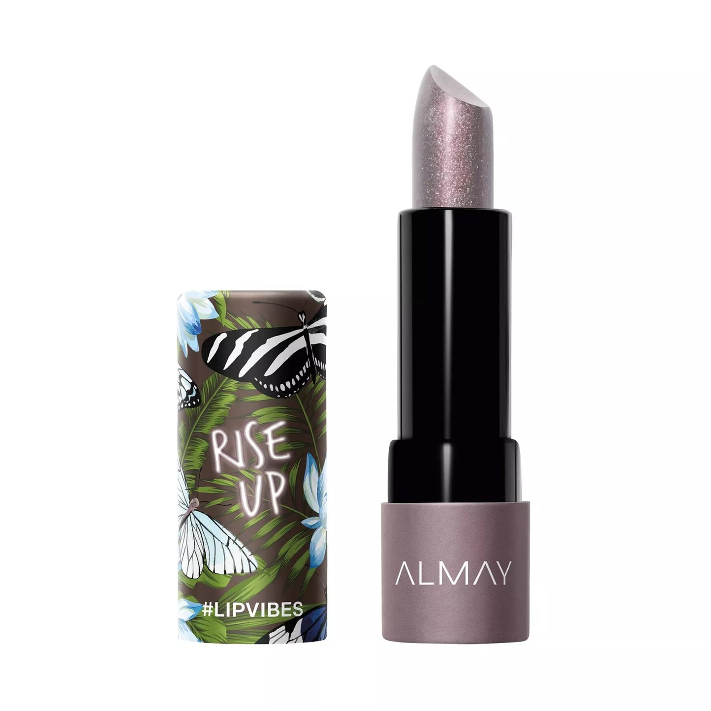 Almay Lip Vibes Creme Lipstick, 330 Rise Up, 0.14 oz